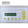 ZONESUN GFK-160 Diaphragm Pump Water Oil Liquid Filling Machine