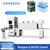 ZONESUN ZS-SPL4 Automatic Bottles Wrapping Shrinking Packaging Machine