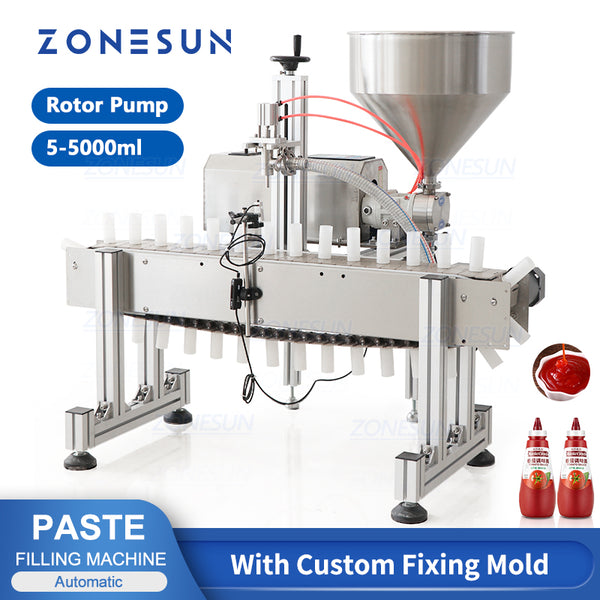 zonesun rotor pump filling machine