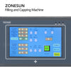 ZONESUN ZS-AFC1T Automatic Rotary Liquid Peristaltic Pump Filling and Capping Machine