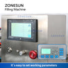 ZONESUN ZS-DTMPZ1 Automatic Single Nozzle Magnetic Pump Liquid Filling Machine