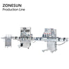 ZONESUN ZS-FAL180P5 Small Bottle 4 Nozzles Liquid Filling And Capping Machine