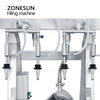 ZONESUN ZS-RWGFP4 Automatic Wine Liquid Filling Machine Enolmatic Bottle Filler