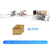 ZONESUN ZS-CSPM1 Automatic Carton Sealing Production Line - H-type / 110V - H-type / 220V