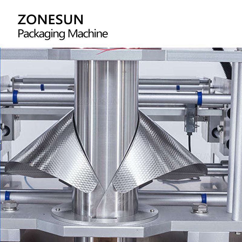 ZONESUN ZS-FS420 Automatic 10 Heads Eletronic Component Powder Weighing Filling Sealing Machine