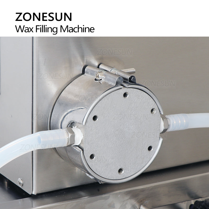 ZONESUN ZS-GTCD Semi Automatic Gear Pump Wax Liquid Filling Melting and Mixing Machine