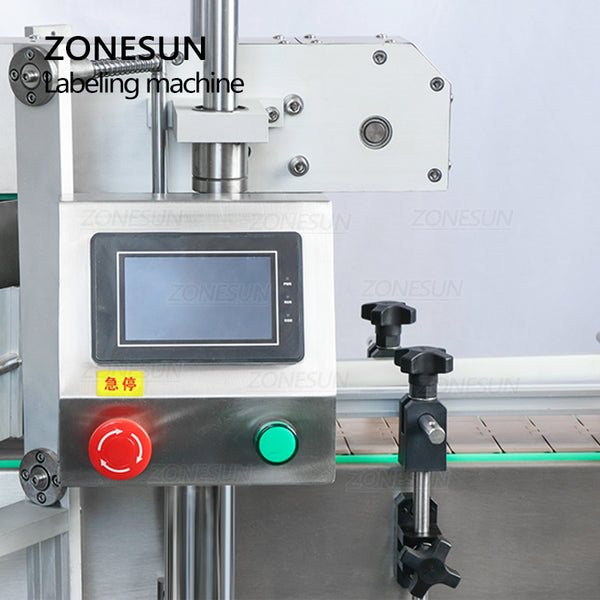 ZONESUN ZS-TB300M Automatic Single / Double Side Square Bottle Labeling Machine