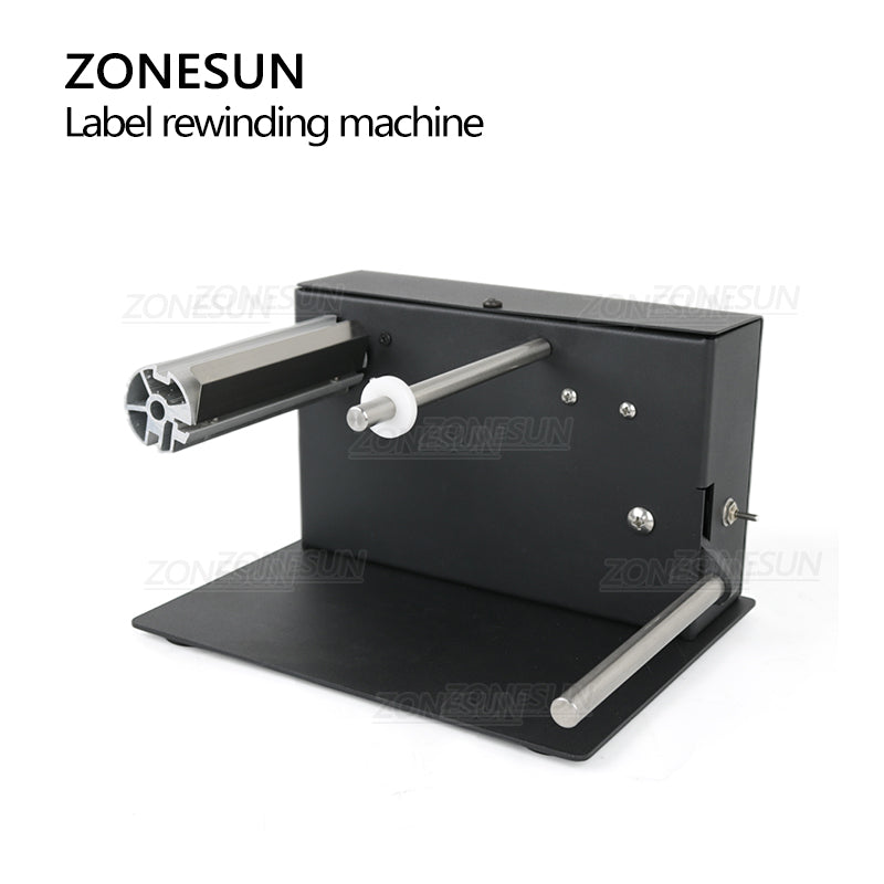 ZONESUN Small Electric Automatic Label Rewinding Machine