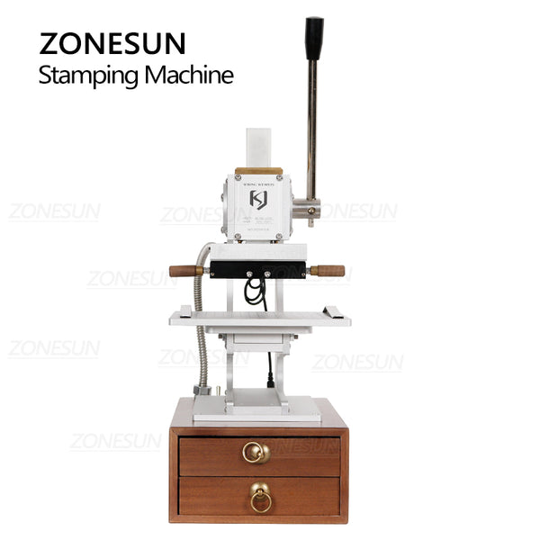 ZONESUN WT-90XTS Infrared Locator Multifunction Hot Foil Stamping Machine With Drawers