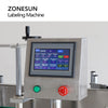 ZONESUN ZS-TB301 Automatic Double Label in Single Side Square Bottle Double Sides Labeling Machine