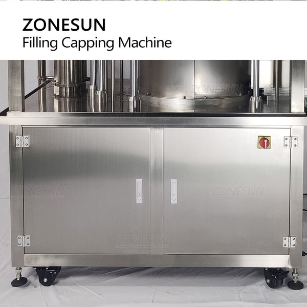 ZONESUN ZS-YTZL2 Servo Doypack Máquina de alimentación, llenado y tapado con transportador 