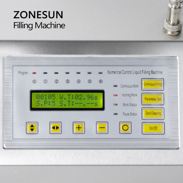 ZONESUN ZS-DTDP160A Automatic Diaphragm Pump Liquid Filling Machine