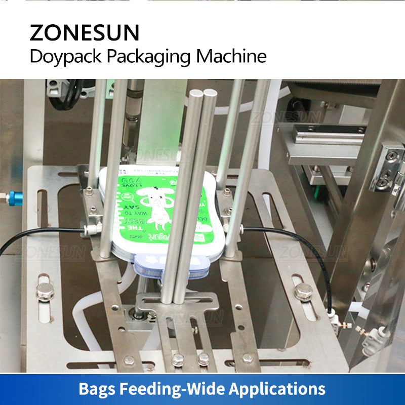 ZONESUN ZS-FMHZL1 Automatic Powder Filling & Doypack Feeding Sealing Machine