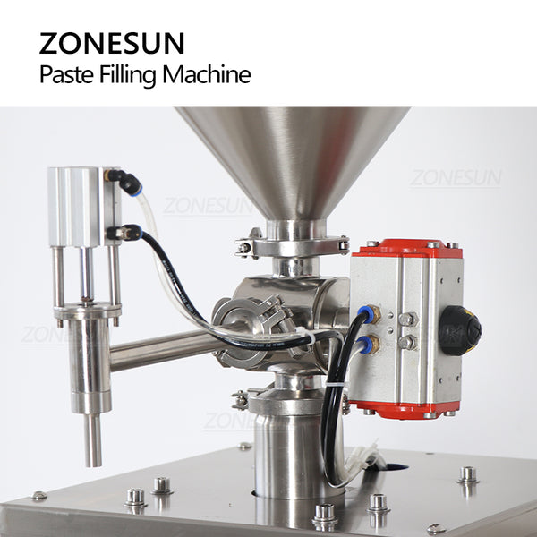 ZONESUN ZS-GTSM1 Semi-automatic Servo Motor Rotor Pump Paste Filling Machine