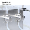 ZONESUN ZS-MPZ2 Semi-automatic 2 Nozzles Magnetic Pump Liquid Filling Machine