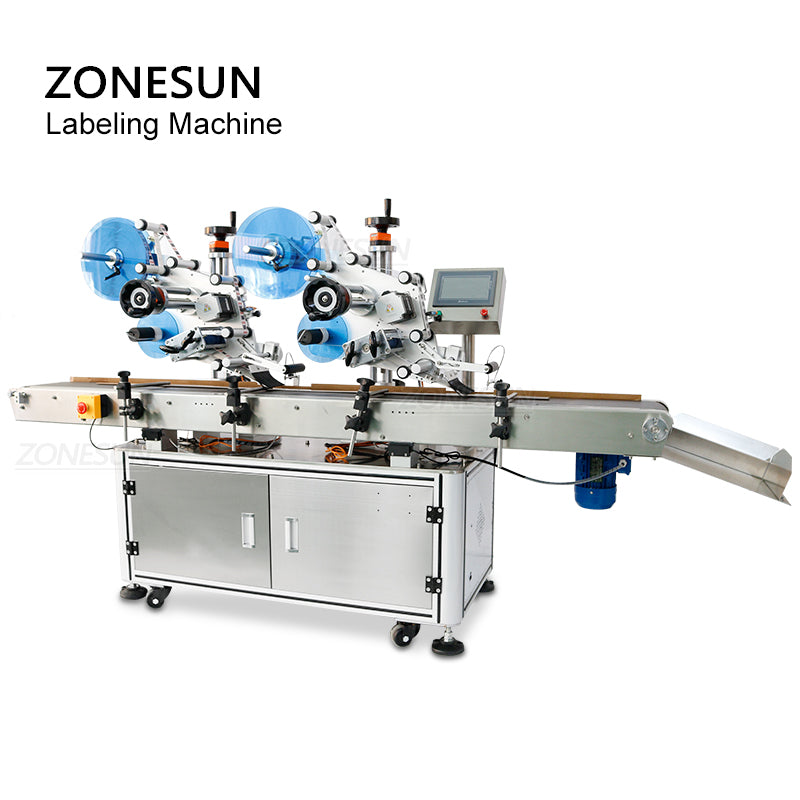 ZONESUN ZS-TB831B Automatic High Precision Flat Labeling Machine  For Normal Transparent Label
