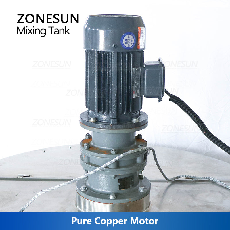 ZONESUN ZS-MB1000L Stainless Steel Paste Heating & Mixing Tank