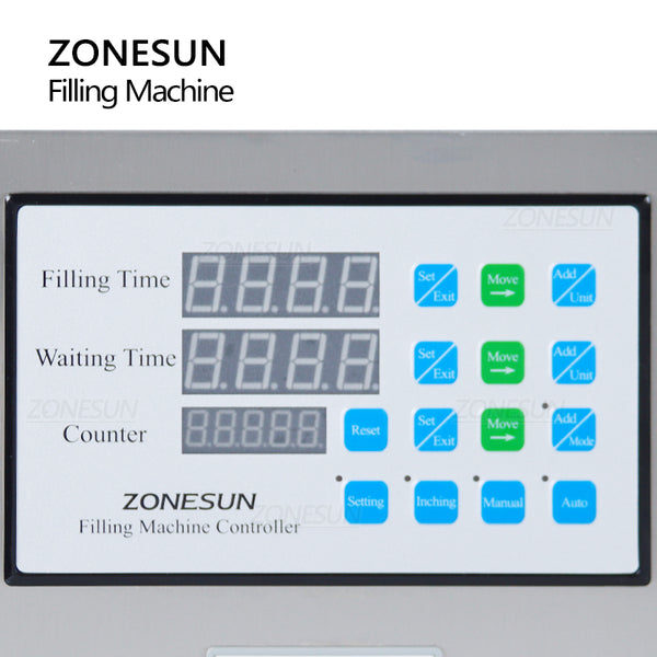 ZONESUN ZS-YT80 Single Nozzle Peristaltic Pump Liquid Filling Machine
