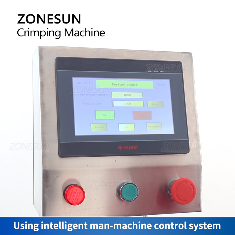 ZONESUN ZS-YG11 Automatic Perfume Crimping Capping Machine