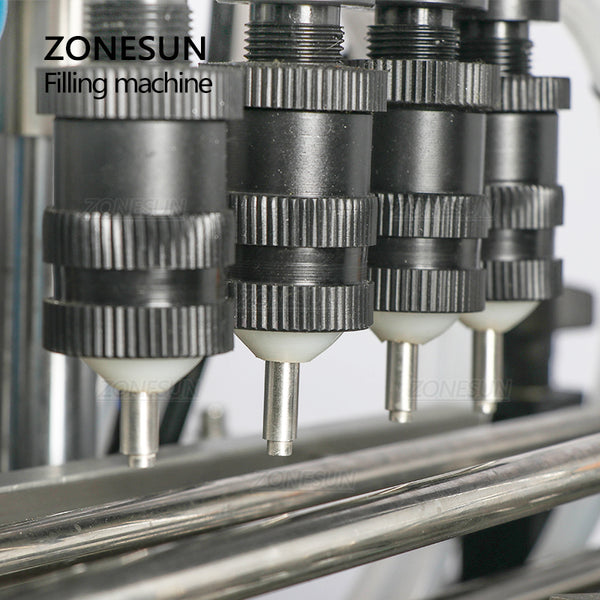 ZONESUN ZS-DTZL500 Desktop Automatic Vacuum Perfume Liquid Filling Machine Gravity Bottle Filler