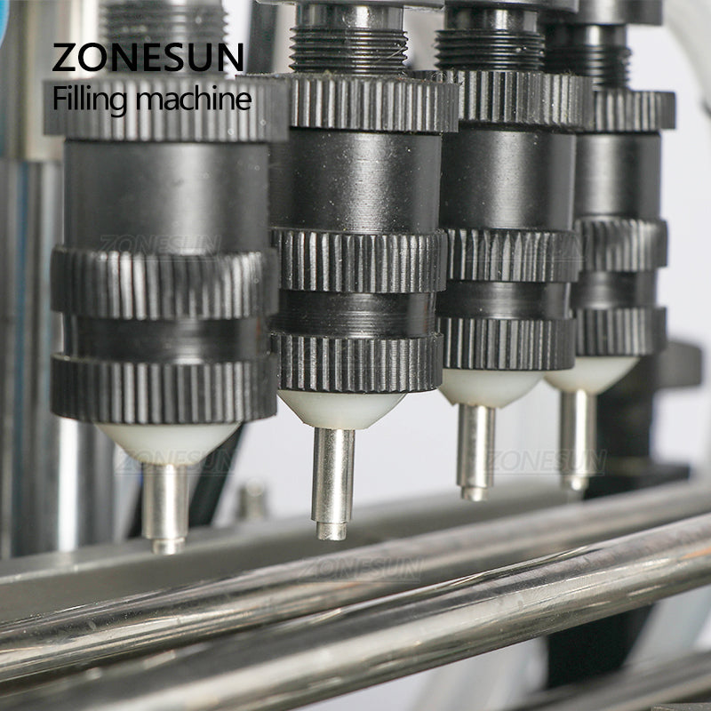 ZONESUN ZS-DTZL500 Desktop Automatic Vacuum Perfume Liquid Filling Machine Gravity Bottle Filler