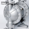 ZONESUN Pneumatic Filling Diaphragm Pump ZS-QBY-K25 Mini Air Operated
