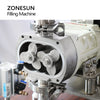 ZONESUN ZS-DTGT900P Automatic Rotor Pump Paste/Viscous Liquid Filling Machine With Hopper