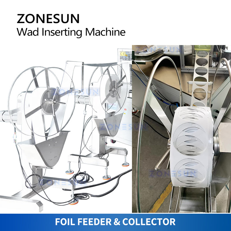 ZONESUN ZS-WIM02 Automatic Induction Wad Inserting Machine