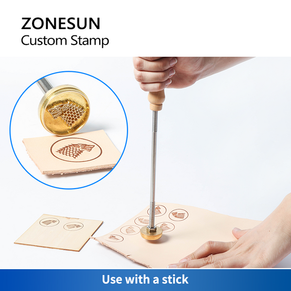 ZONESUN Custom Brass Stamping Embossing Tool