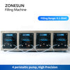 ZONESUN ZS-XYZ4A 4 Nozzles Peristaltic Pump Small-volume Liquid Filling Machine