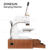 ZONESUN WT-90XTS Infrared Locator Multifunction Hot Foil Stamping Machine With Drawers