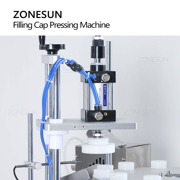 ZONESUN ZS-AFC1C Automatic 2-In-1 Magnetic Pump Liquid Filling Capping Machine