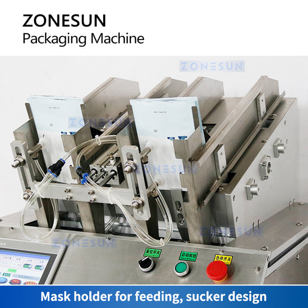 ZONESUN ZS-MS2TGF Full Automatic 2 Nozzles High Speed Liquid Filling And Sealing Machine
