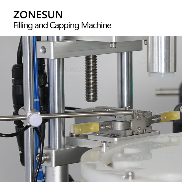 ZONESUN ZS-AFC1T Automatic Rotary Liquid Peristaltic Pump Filling and Capping Machine