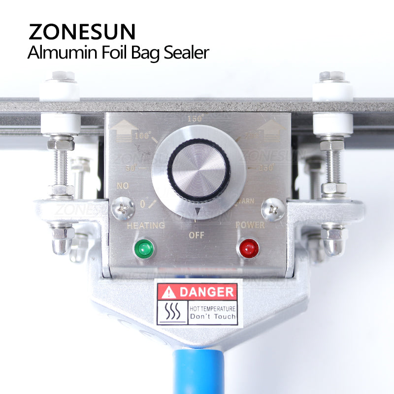 ZONESUN ZS-FKR 200/300/400mm Hand-held Heat Sealing Sealing Machine