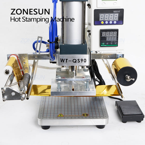 ZONESUN ZS-QS90 Pneumatic Hot Stamping Machine