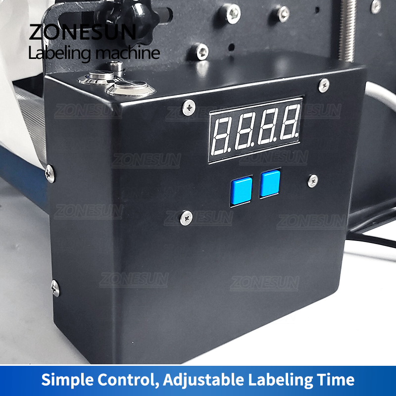 ZONESUN ZS-TB16P Electric Round Bottle Labeling Machine