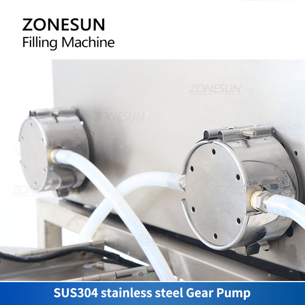 ZONESUN ZS-GTCD2A Heat Resistant Gear Pump Candle Filling Machine Wax Packaging Machine