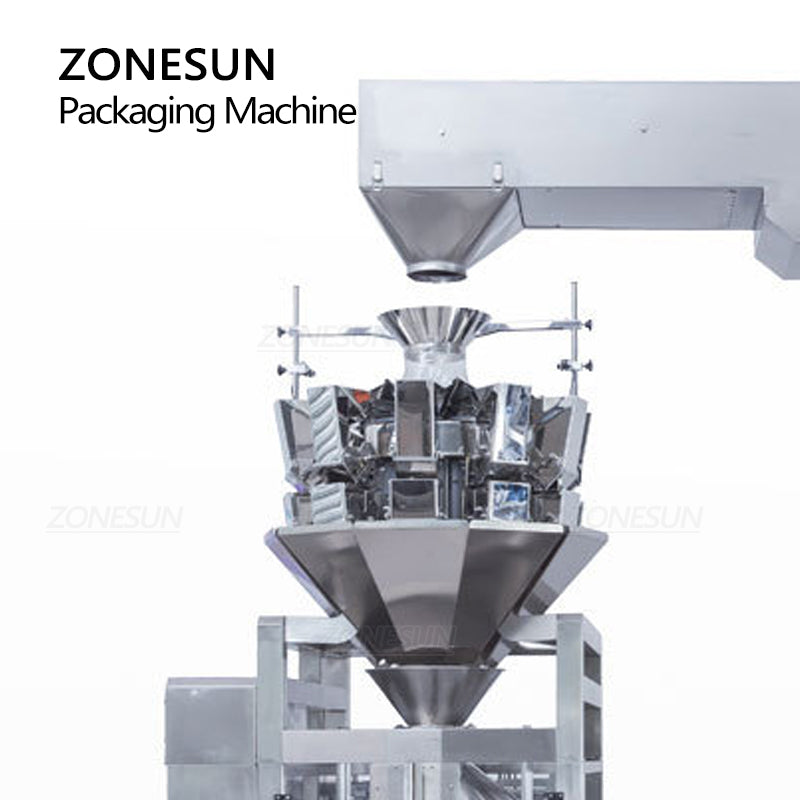 ZONESUN ZS-FS420 Automatic 10 Heads Eletronic Component Powder Weighing Filling Sealing Machine