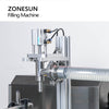ZONESUN ZS-DTGT900M Automatic Rotor Pump Paste Liquid Filling Machine With Mixer Heater