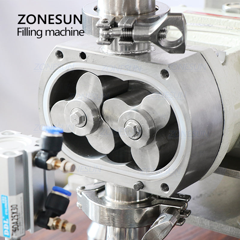ZONESUN ZS-DTGT900CZ Automatic Rotor Pump Paste Filling Machine