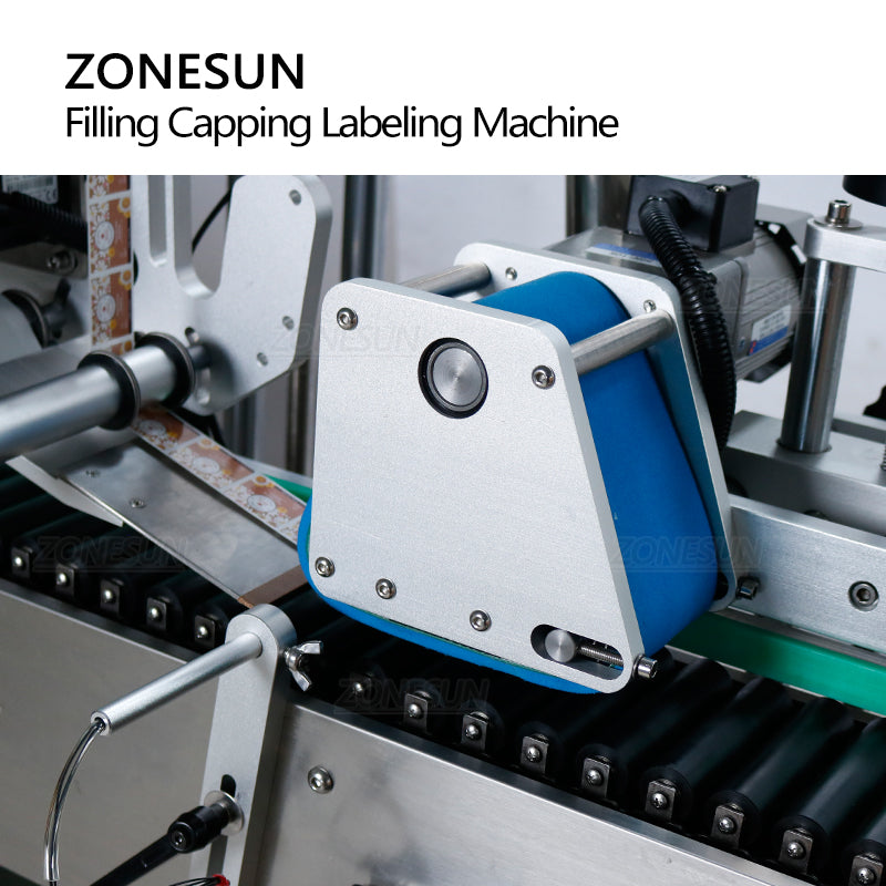 ZONESUN ZS-FAL180Z3 Full-automatic Peristaltic Pump Liquid Filling Capping Labeling Production Line