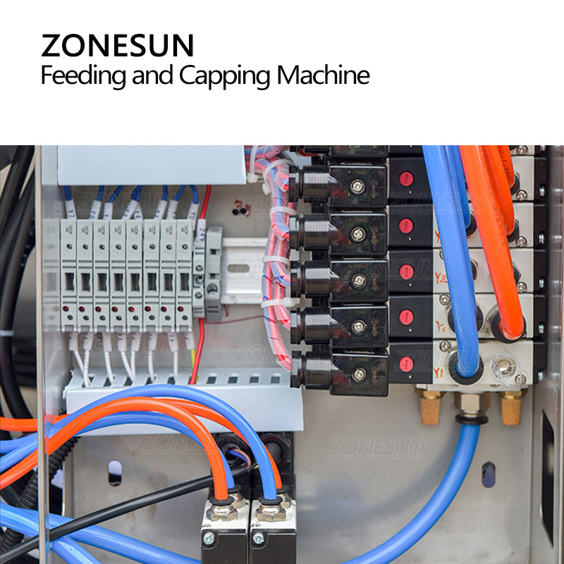 ZONESUN ZS-XGVS1 Automatic Vacuum Capper - Lid Capping Machine