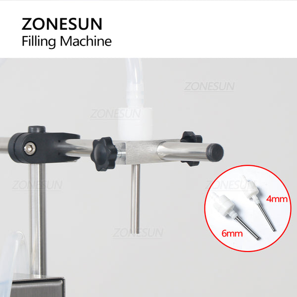 ZONESUN ZS-YTMP1S Single Nozzle Magnetic Pump Liquid Filling Machine