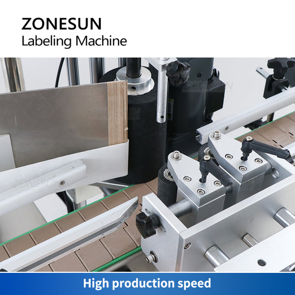 ZONESUN ZS-TB260S Automatic Round Bottle Double Side Labeling Machine