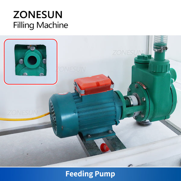 ZONESUN ZS-YTCR6 Pneumatic Corrosive Liquid Filling Machine
