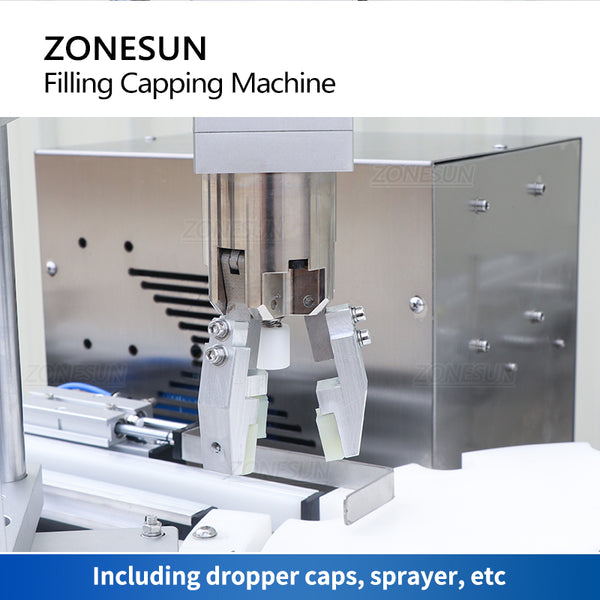 ZONESUN ZS-AFC1Z Automatic Peristaltic pump Liquid Filling And Capping Machine