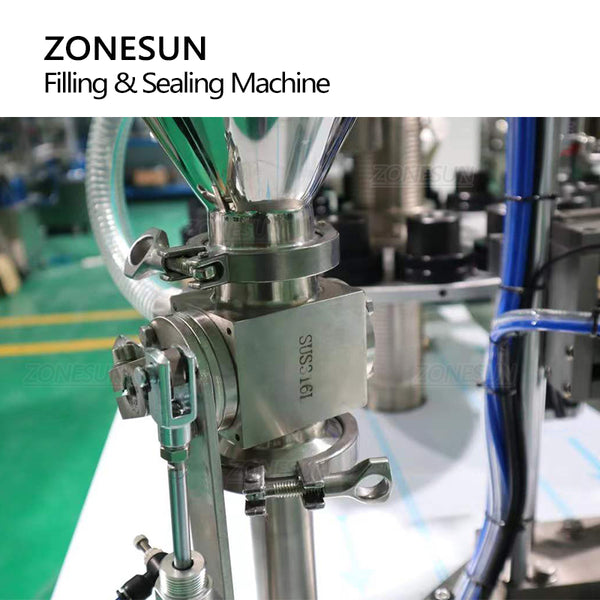 ZONESUN ZS-FS03 Automatic Paste Filling and Aluminum Tube Sealing Machine