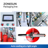 ZONESUN ZS-FE1 Automatic Fire Extinguisher Filling Sealing Labeling Production Line