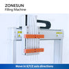 ZONESUN ZS-XYZ4A 4 Nozzles Peristaltic Pump Small-volume Liquid Filling Machine